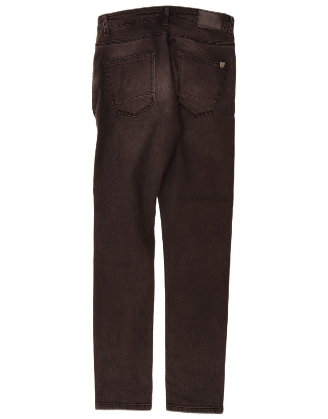 Zara Herren Slim Jeans EU 38 Small W30 L32 Graue Baumwolle