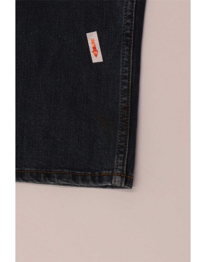 Wrangler Herren Slim Straight Jeans W38 L30 Blau