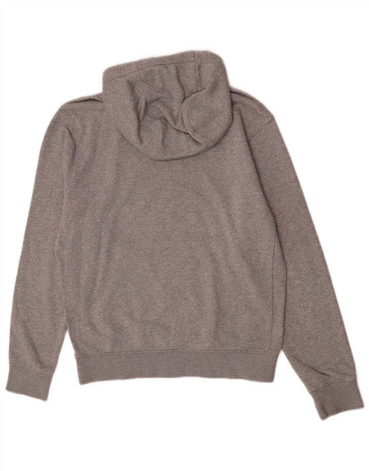 Nike Herren-Kapuzenpullover, klein, grau gefleckte Baumwolle