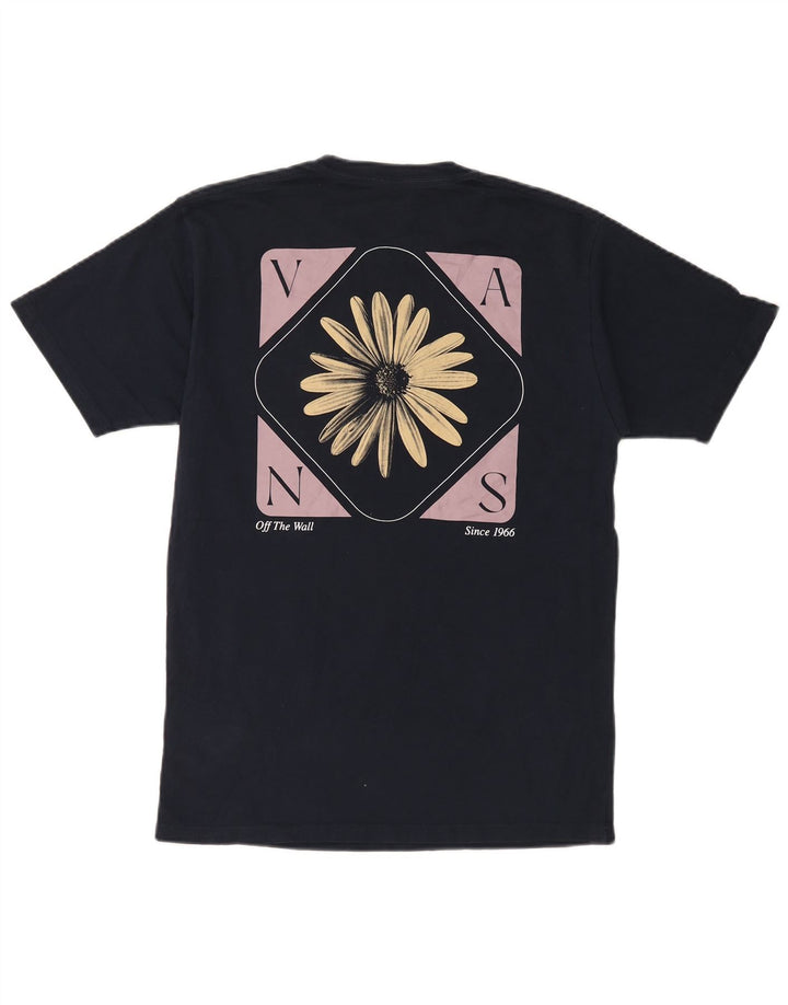 Vans Herren-T-Shirt mit klassischer Passform, mittelmarineblauer Baumwolle
