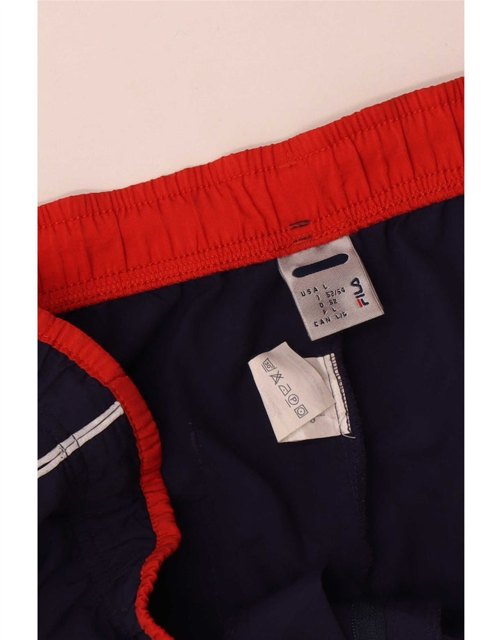 Fila Herren-Trainingshose, groß, marineblau, Polyamid
