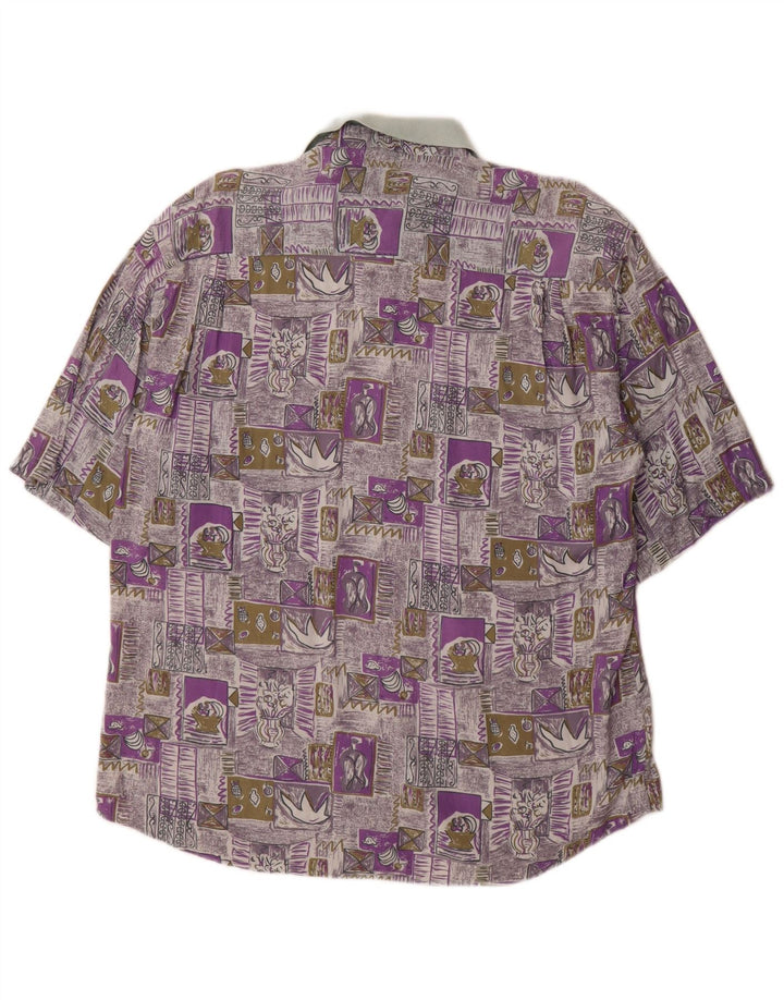 Globe Trotter Herren-Kurzarmshirt, Größe 41/42, groß, mehrfarbig