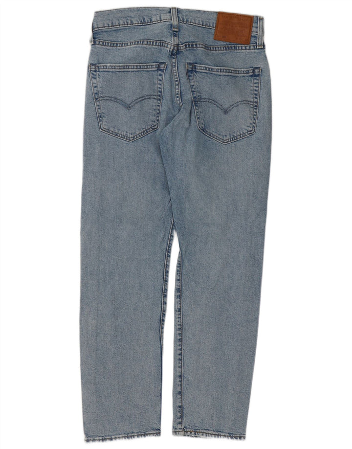 Levi's Herren 502 Distressed Tapered Jeans W30 L30 Blaue Baumwolle