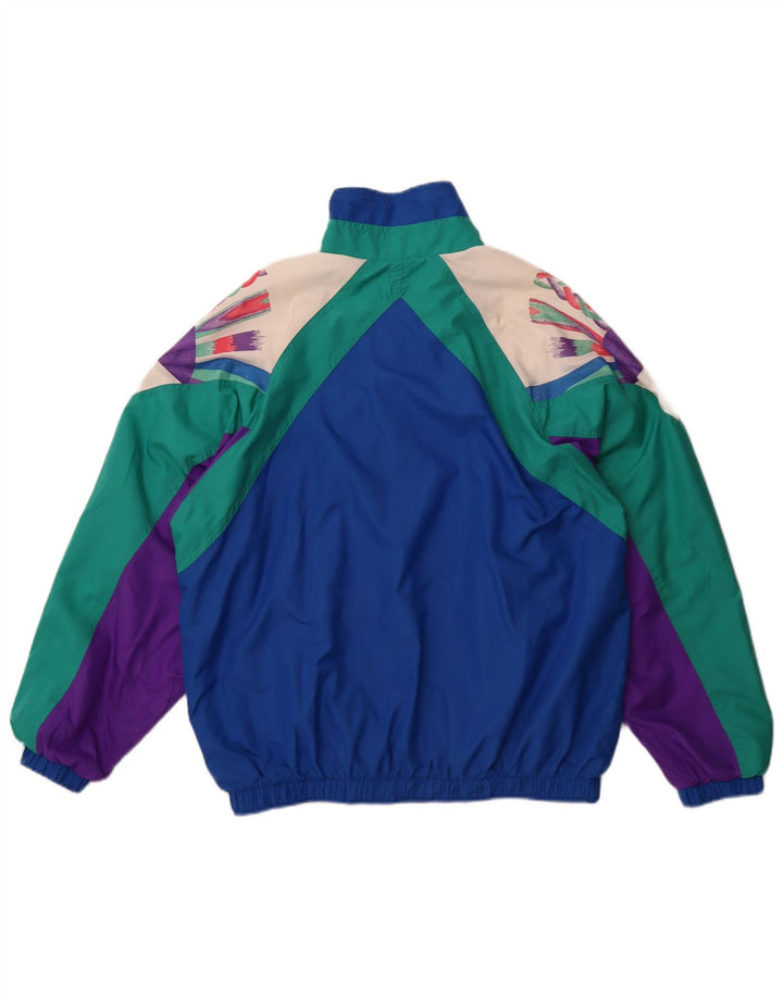 Ellesse Herren-Trainingsanzug mit lockerer Passform, IT 48, mittelblau, Farbblock