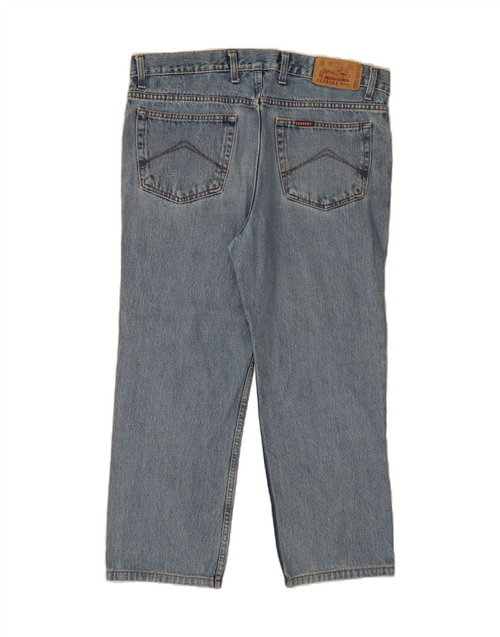 CARRERA Herren 700 Straight Jeans W38 L25 Blaue Baumwolle
