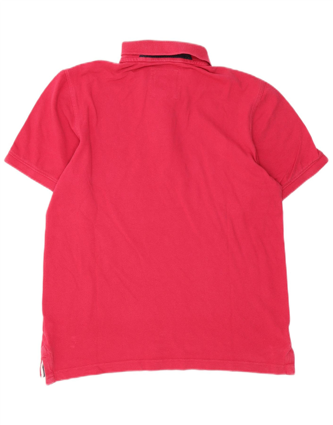 Crew Clothing Herren-Poloshirt aus mittelrosa Baumwolle