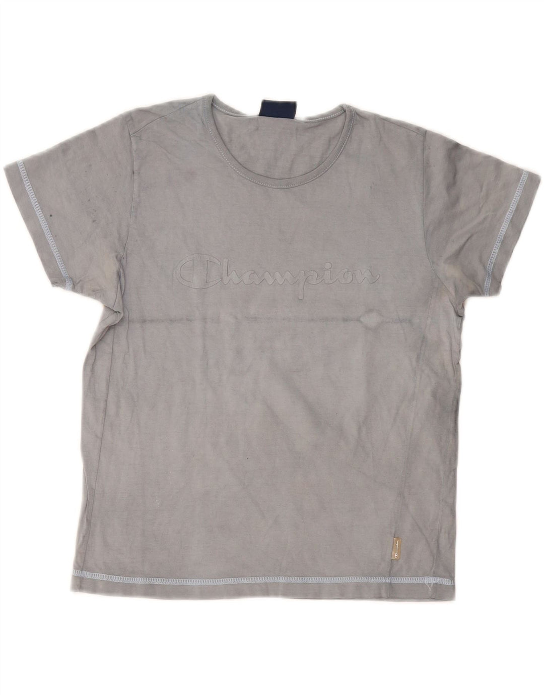 CHAMPION Grafik-T-Shirt für Damen, UK 10, Größe S, Marineblau, Baumwolle