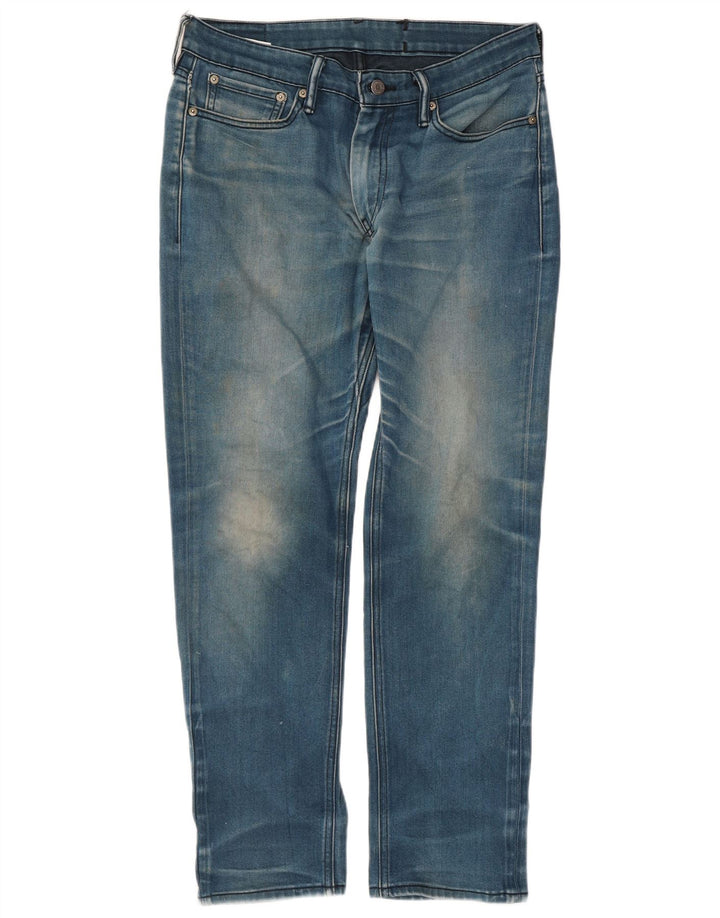 Levi's Herren 511 Slim Jeans W32 L30 Blaue Baumwolle
