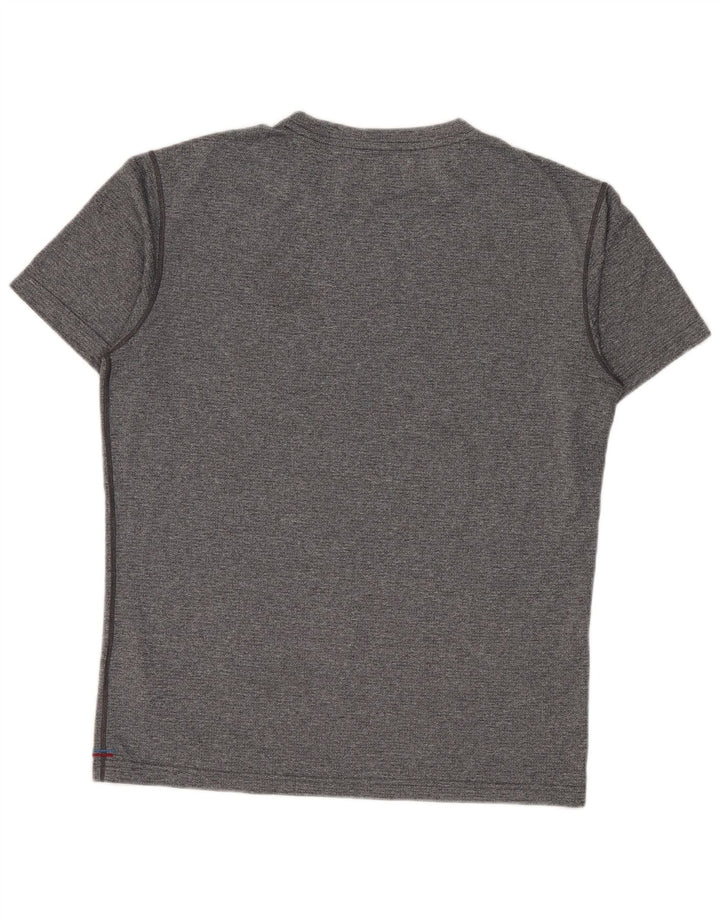 BERGHAUS Herren T-Shirt Top Small Grau geflecktes Polyester