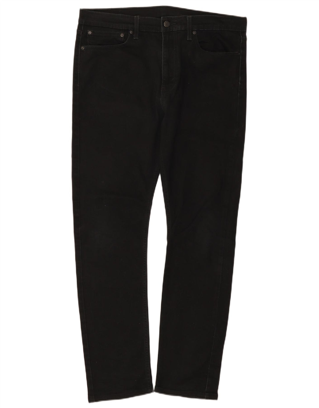Levi's Damen Slim Jeans W36 L31 Schwarze Baumwolle