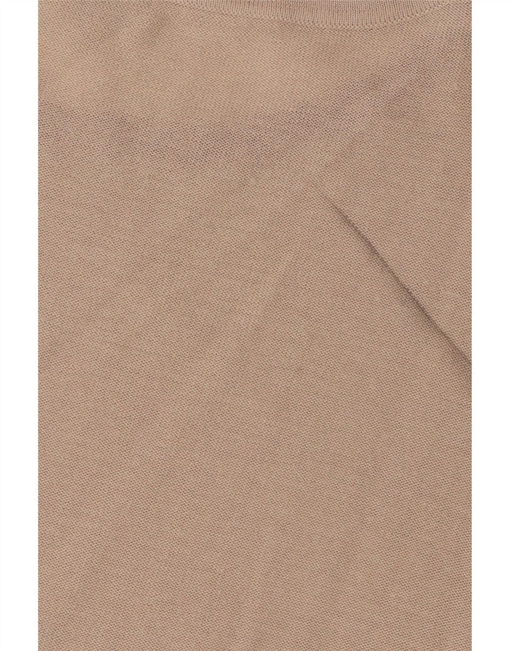 PHASE EIGHT Damen Übergroßer Pullover mit U-Boot-Ausschnitt, UK 12, Mittelbeige