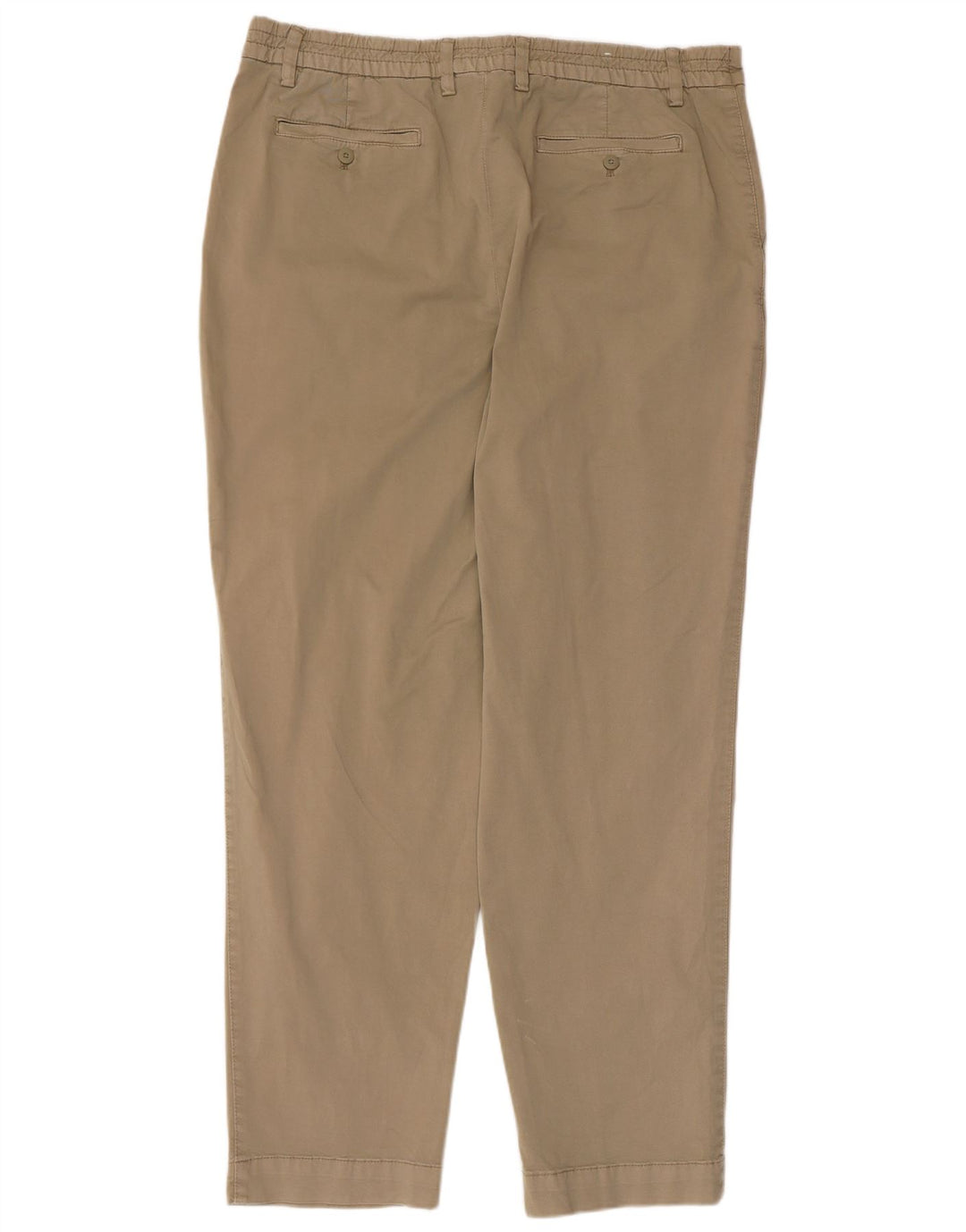 ZARA Herren Tapered Chinohose 2XL W36 L31 Beige Baumwolle