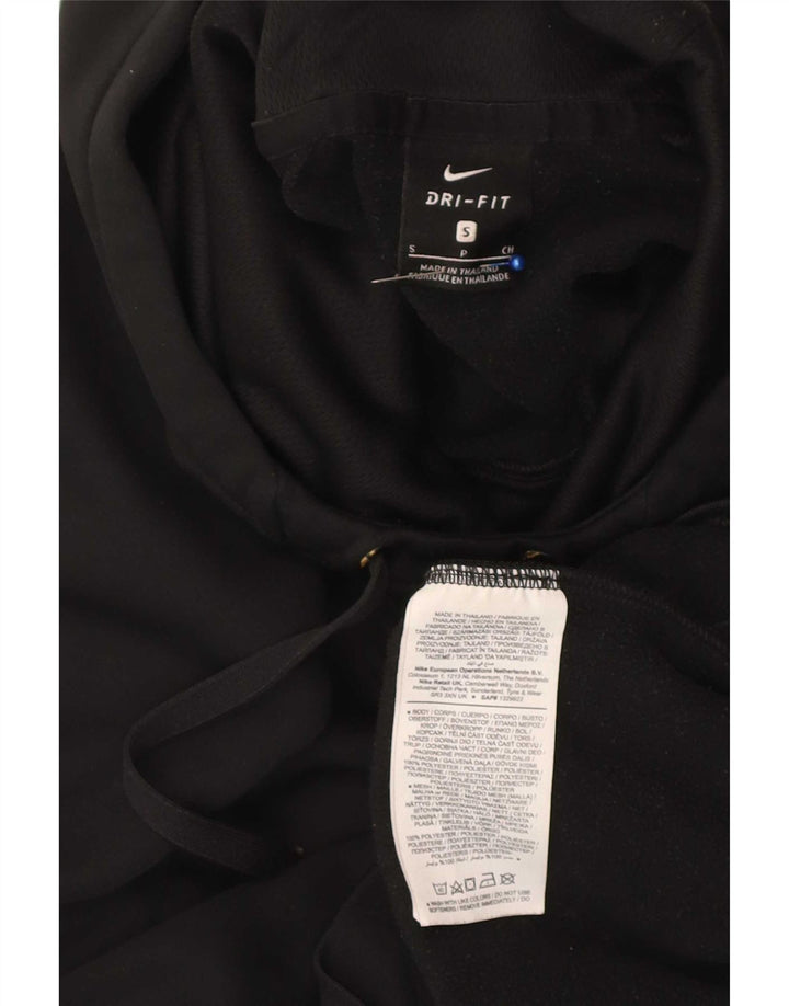 Nike Herren Dri Fit Graphic Hoodie Pullover Small Schwarz Colourblock Polyester