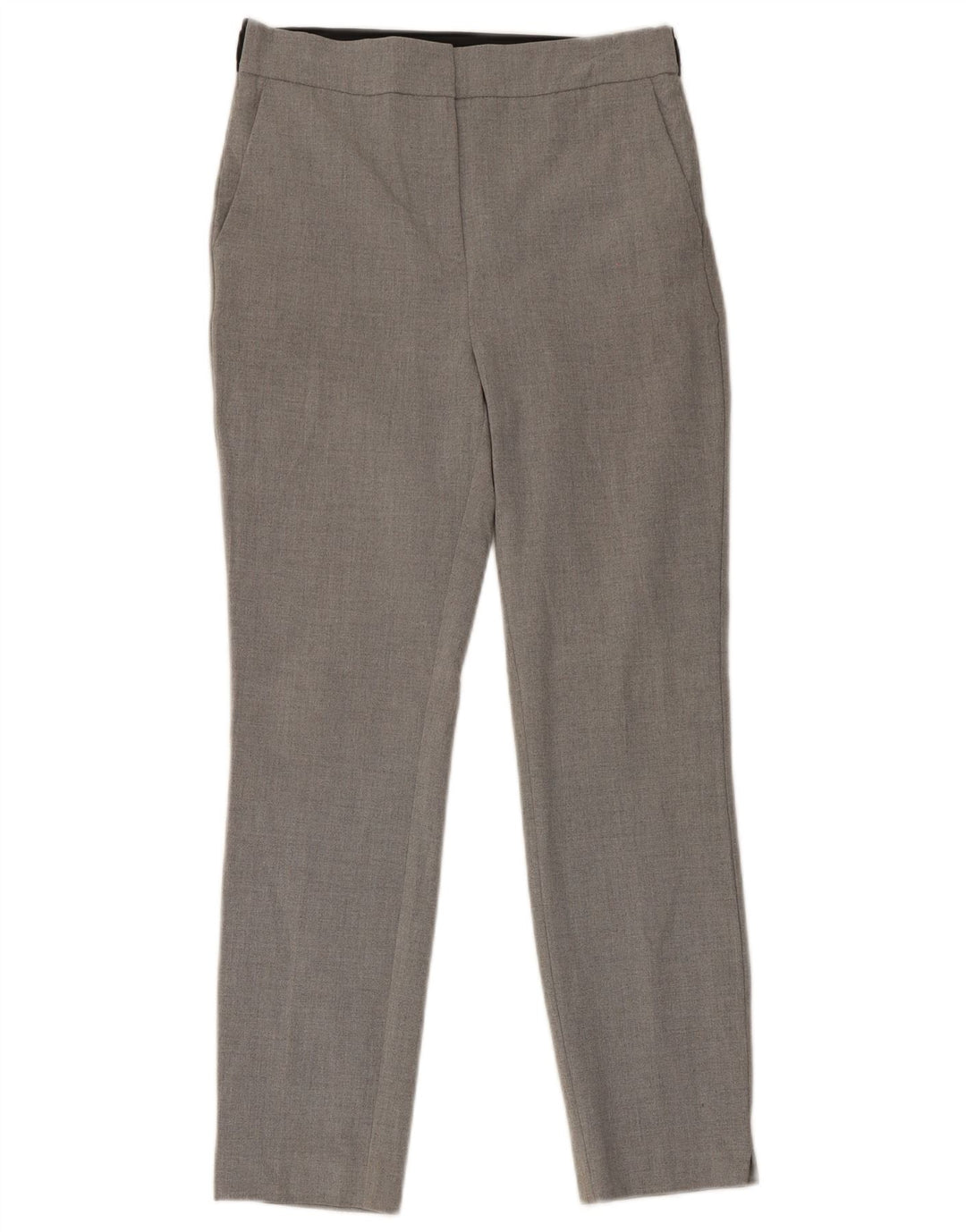 Zara Slim Chino-Hose für Damen, mittelgroß, W28, L27, Grau