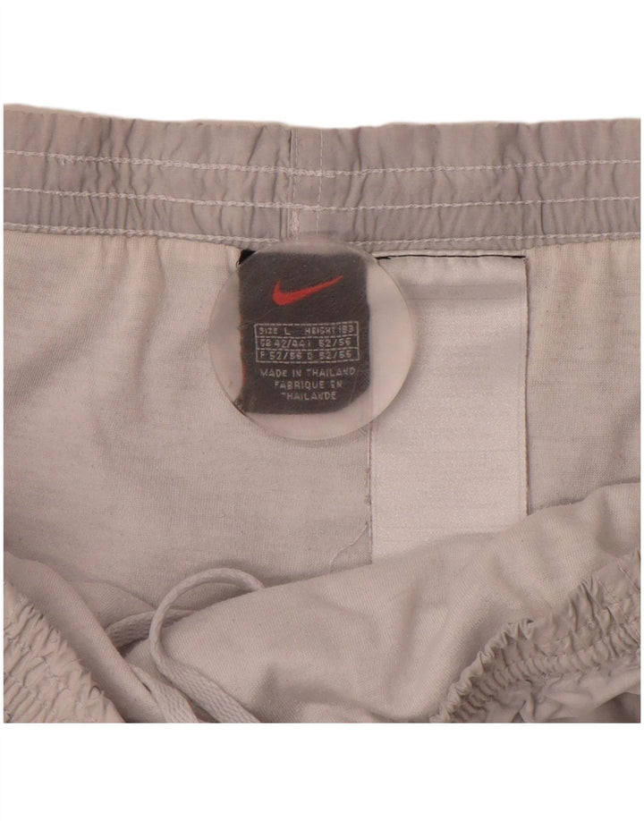 NIKE Herren Sportshorts UK 42/44 Großes graues Nylon