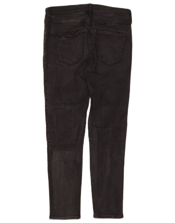Hollister Damen High Rise Legging Skinny Jeans US 9 Medium W29 L26 Schwarz