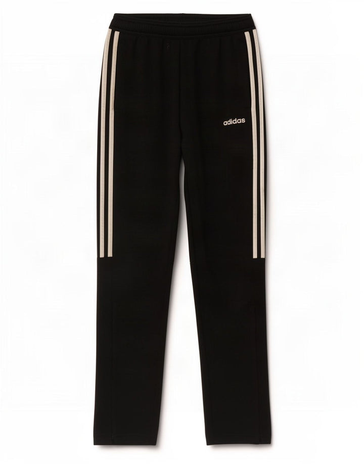 Adidas Trainingshose für Jungen, 13–14 Jahre, schwarzes Polyester