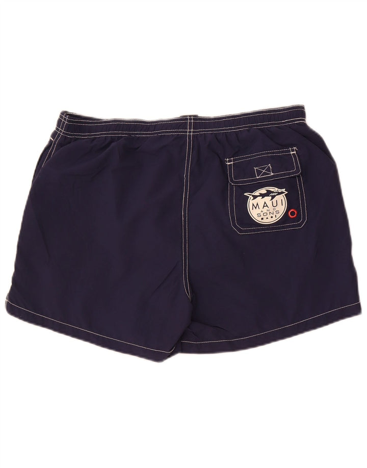 Maui and Sons Herren-Badeshorts, Größe L, Marineblau