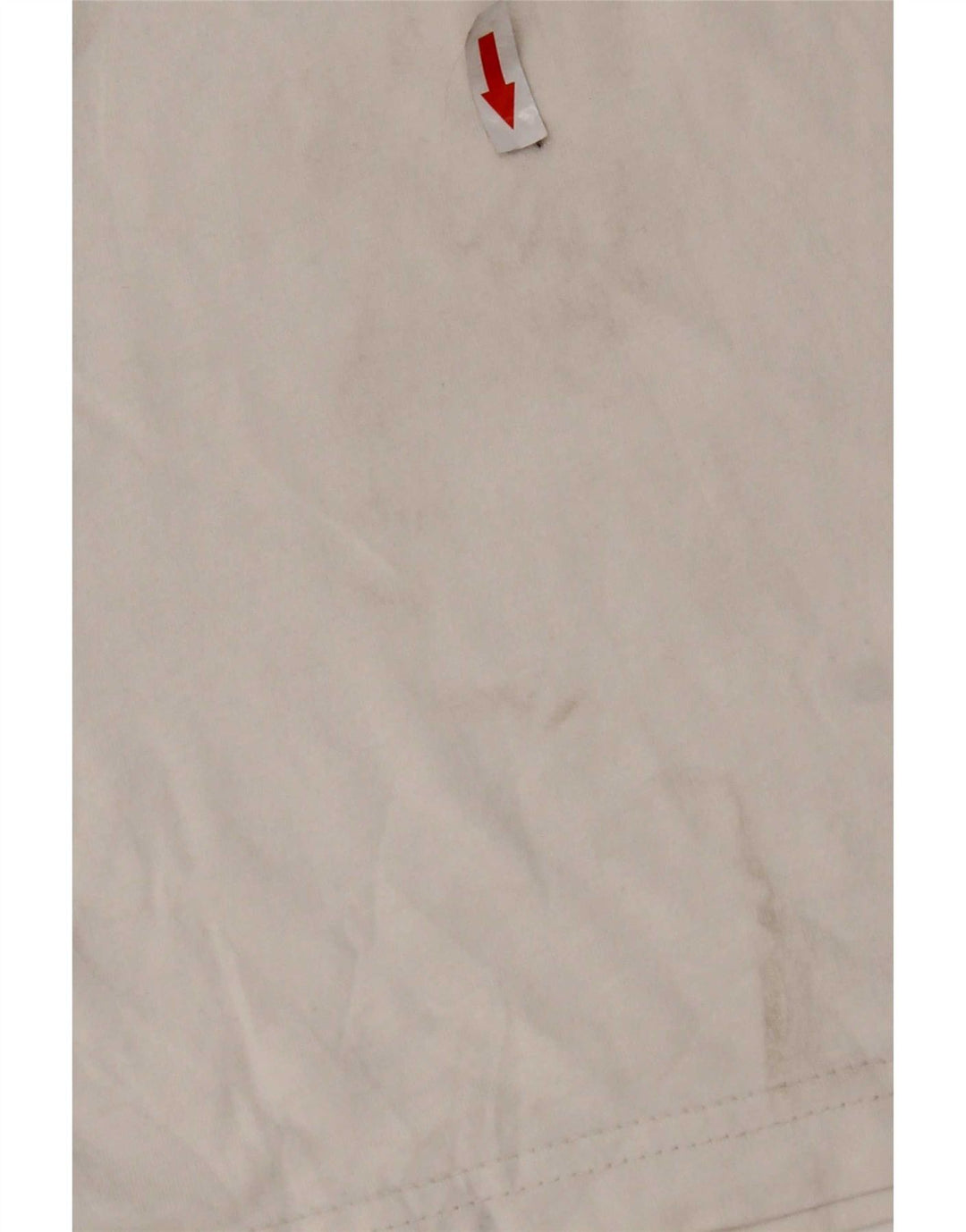 Adidas Herren Grafik-T-Shirt-Oberteil aus mittelweißer Baumwolle