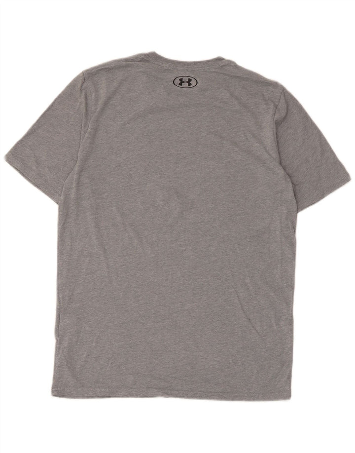 Under Armour Herren T-Shirt Top Small Grau Baumwolle