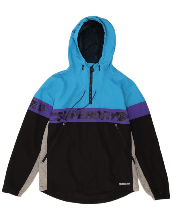 Superdry Herren Pullover Regenjacke UK 42 XL Mehrfarbiger Farbblock