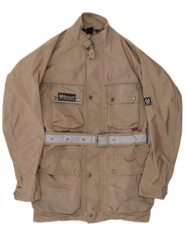 BELSTAFF Herren Utility Jacke IT 42 2XS Graues Nylon