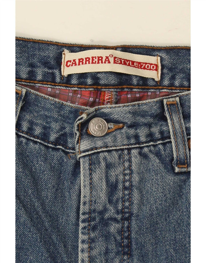 Carrera Herren Straight Jeans W34 L30 Blau