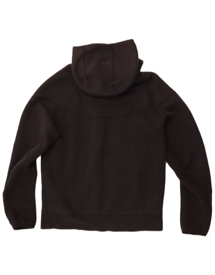 Nike Herren-Kapuzenpullover mit Reißverschluss, mittelschwarz, Baumwolle