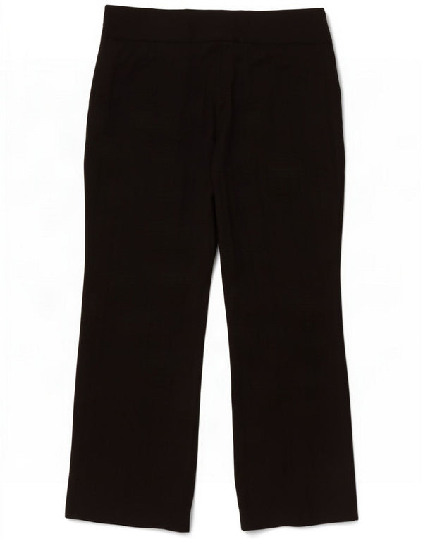 Marks & Spencer Damen Freizeithose mit hoher Taille, UK 14, Größe L, W32, L28, Schwarz