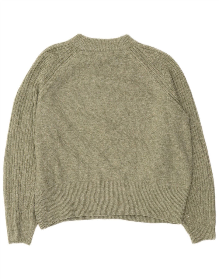 Marks & Spencer Rollkragenpullover für Damen, Gr. 14, Mittelgrün