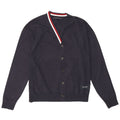 Tommy Hilfiger Herren-Strickjacke aus mittelblauer Baumwolle