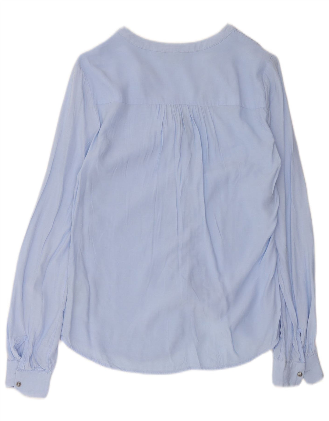 Tommy Hilfiger Damen Hemdbluse US 4 Small Blaue Viskose