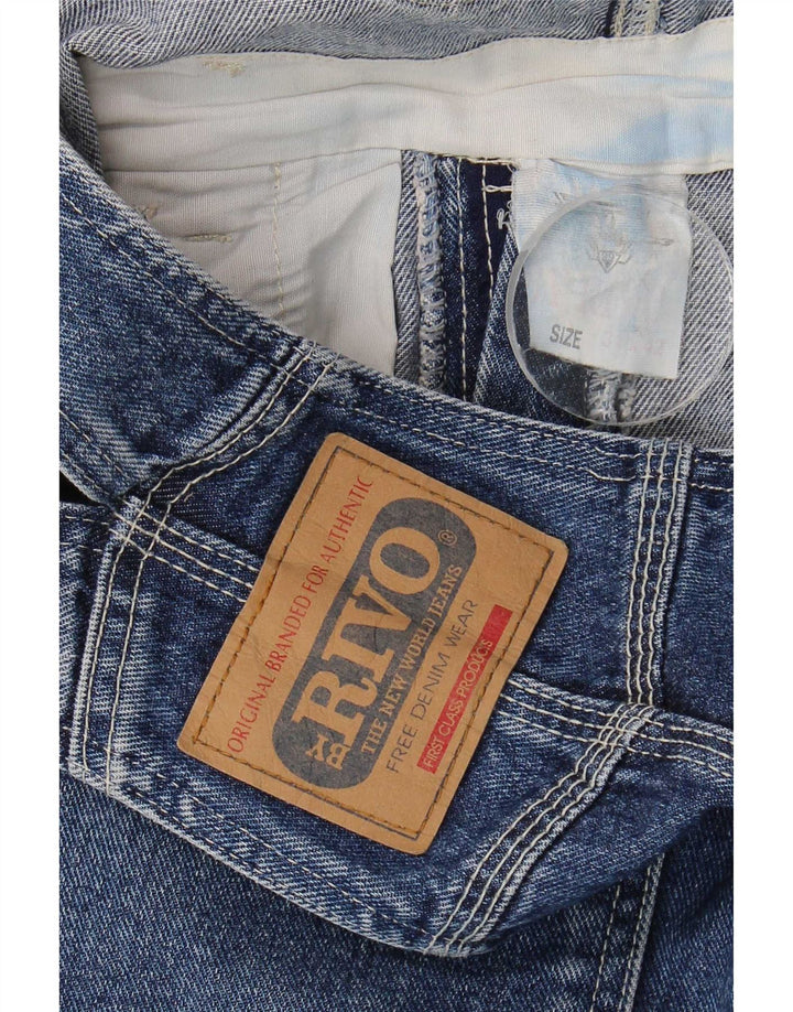Vintage Damen Latzhose Jeans W31 L29 Blaue Baumwolle