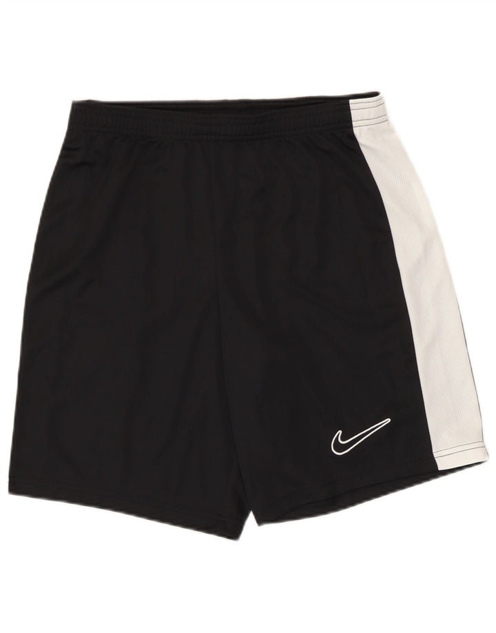 Nike Herren Dri Fit Slim Fit Sportshorts, Größe S, Schwarz, Farbblock-Polyester