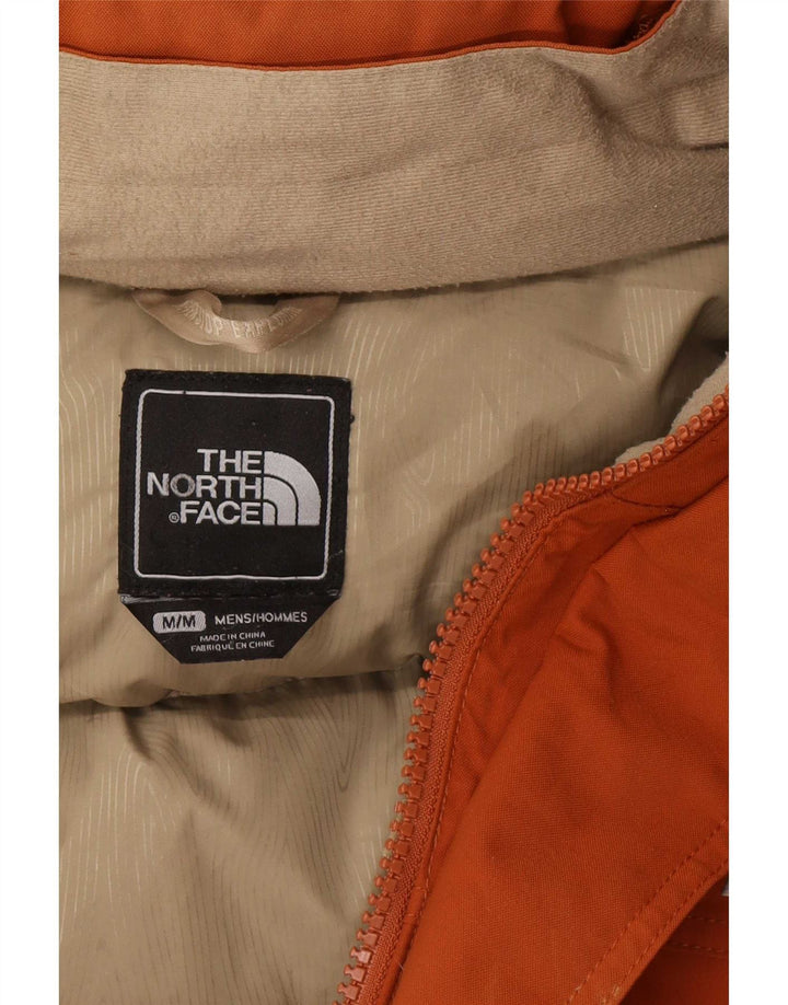 The North Face Herren-Parka mit Kapuze, UK 38, mitteloranges Nylon