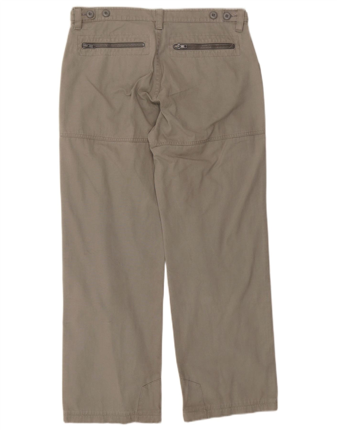 Wrangler Herren gerade Cargohose W32 L28 graue Baumwolle
