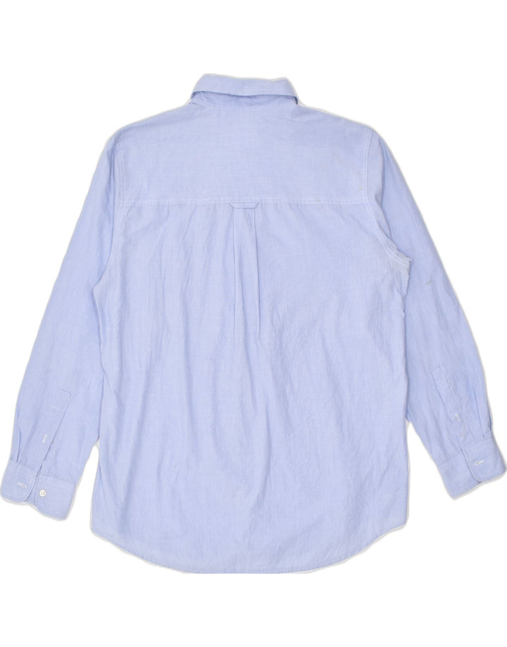 CHAPS Mens Shirt Medium Blue Cotton | Vintage | Thrift | Second-Hand | Used Clothing | Messina Hembry 