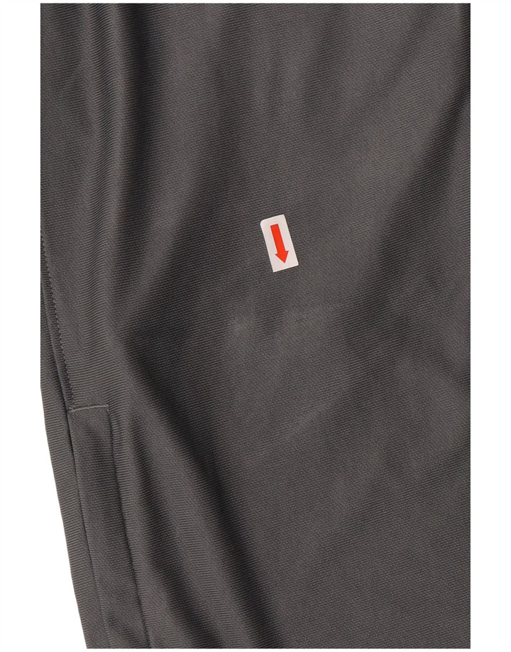 UNDER ARMOUR Damen-Trainingsanzug-Oberteiljacke UK 10 Small Grau Polyester