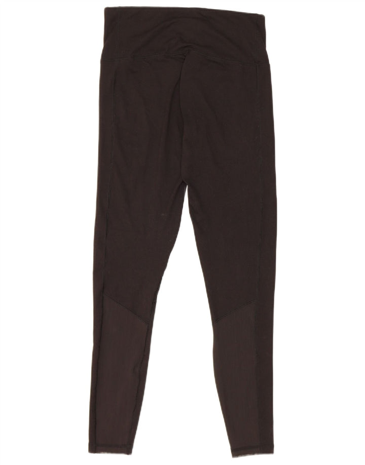 Puma Damen Leggings UK 12 Medium Schwarz Polyester