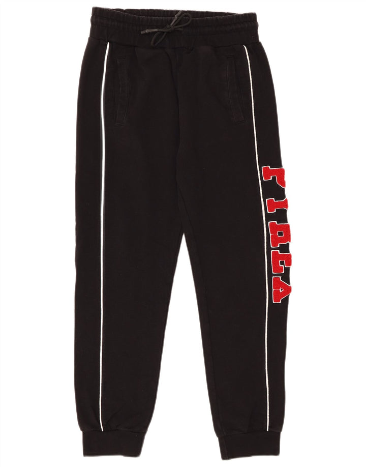 Pyrex Herren-Trainingsanzughose mit Grafik, mittelschwarz, Baumwolle