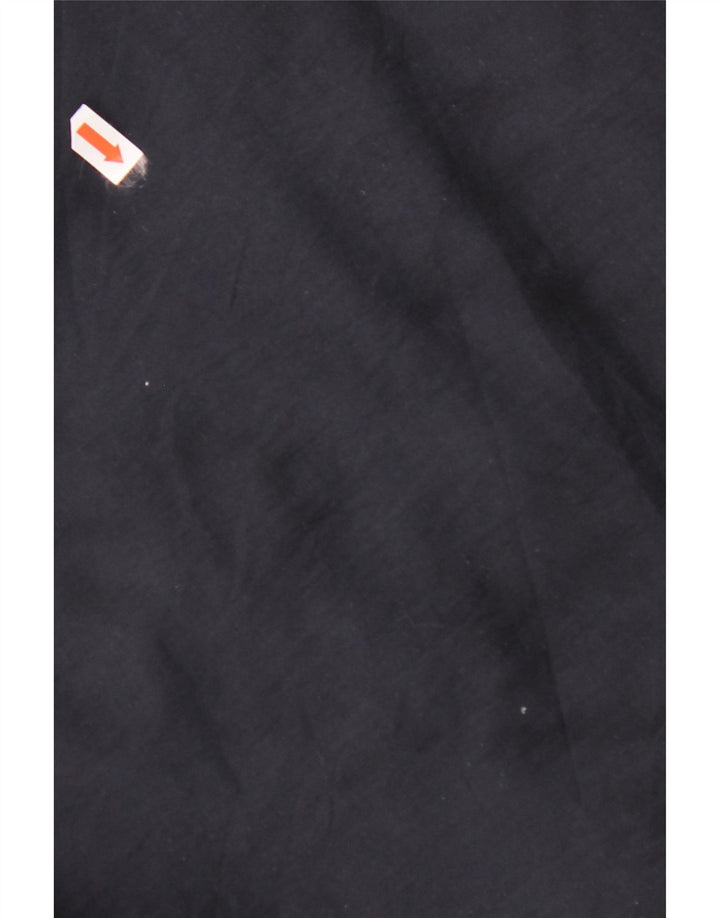 VINTAGE Herren Windjacke UK 44 2XL Marineblaue Baumwolle