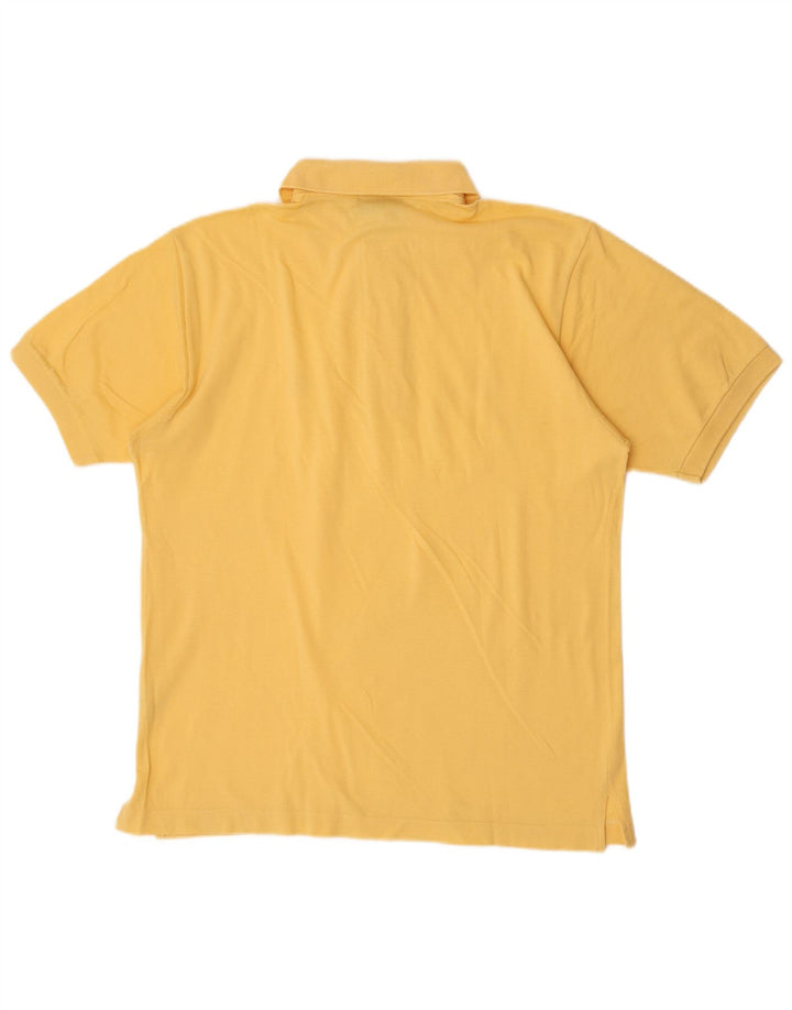 Sergio Tacchini Herren-Poloshirt aus mittelgelber Baumwolle