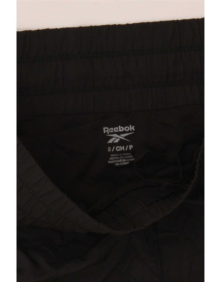 Reebok Damen Sportshorts UK 10 Small Schwarz Polyester