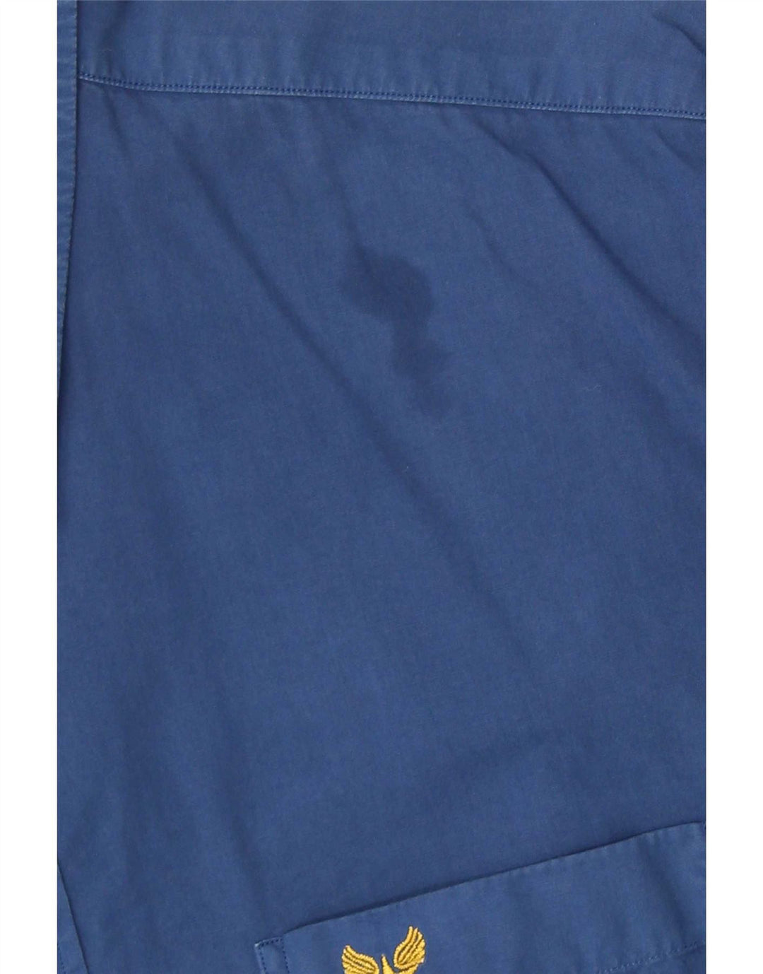 Avirex Herren-Hemd mit normaler Passform, große blaue Baumwolle