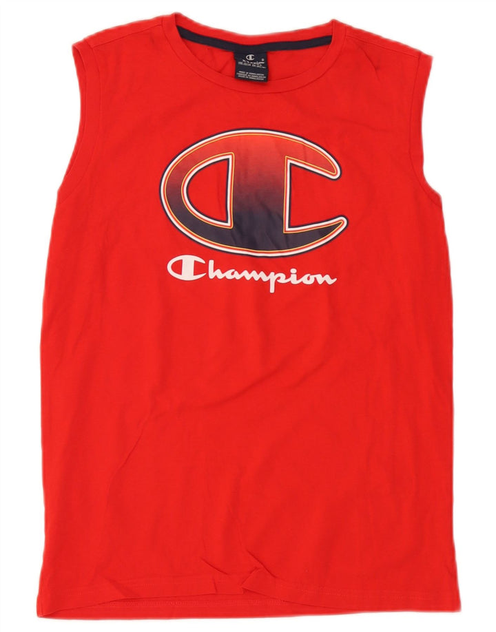 Champion Jungen-Top mit Grafik, 13–14 Jahre, XL, Rot