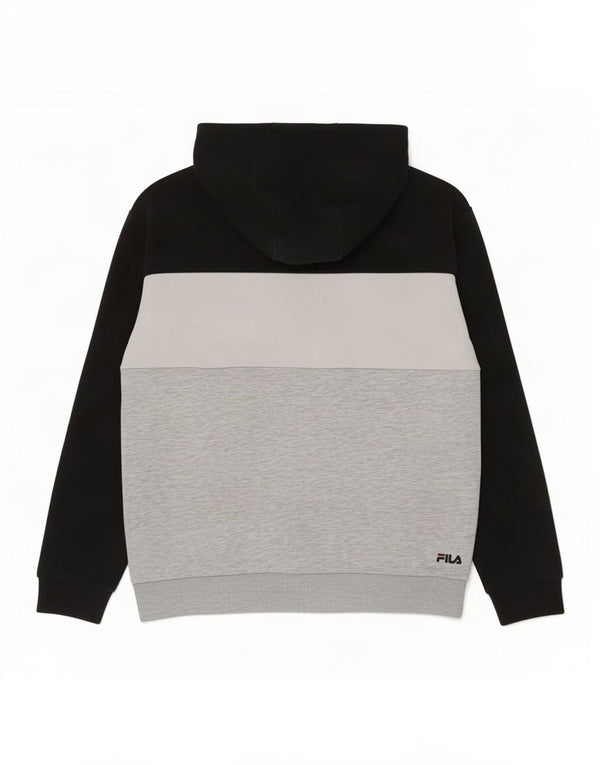 Fila Womens Graphic Hoodie Pullover UK 14 Medium Mehrfarbig Colourblock