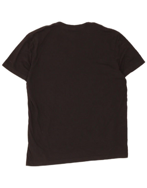G-Star Damen T-Shirt Top UK 18 XL Schwarz Baumwolle