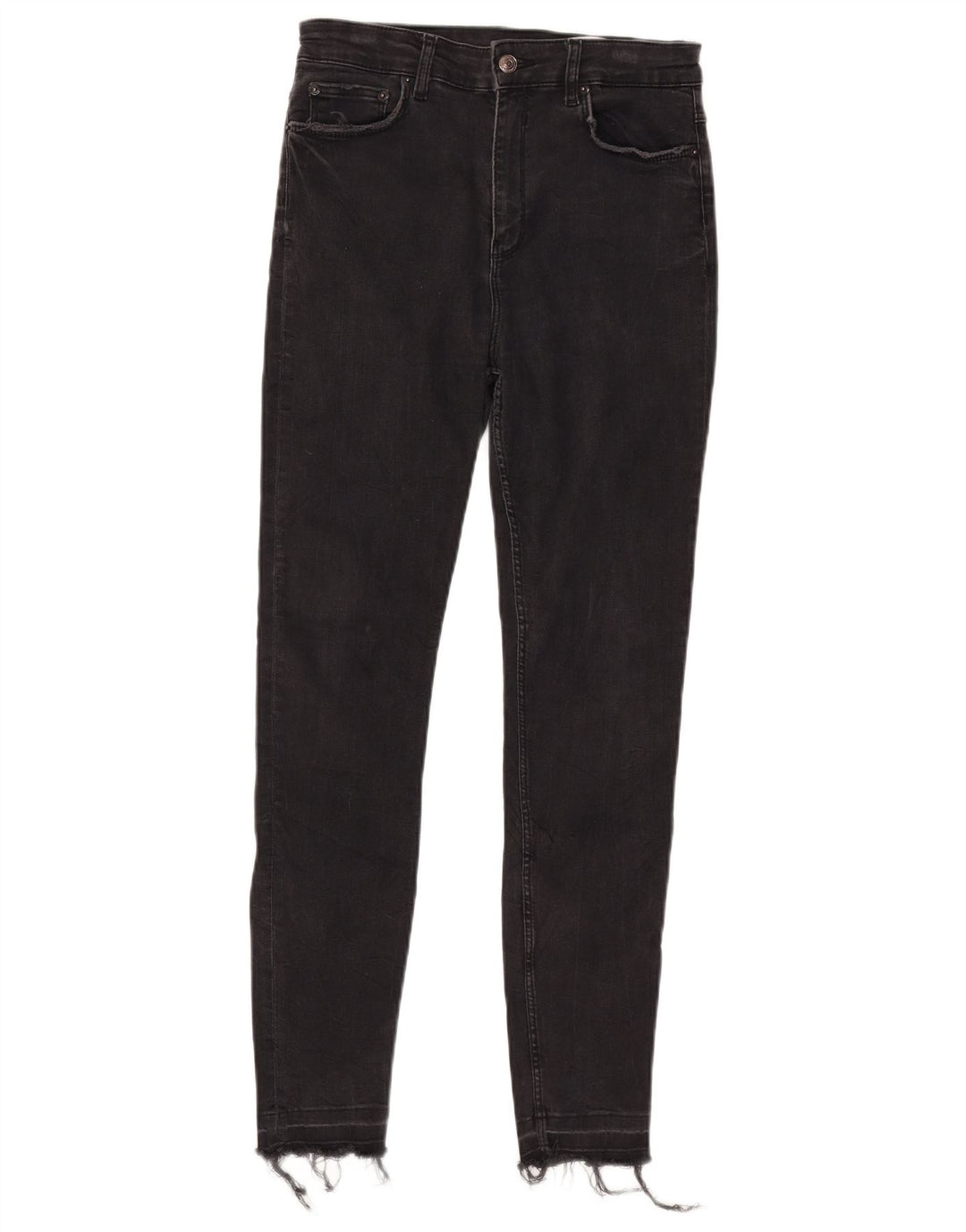 Zara Damen Skinny Jeans EU 40 Medium W30 L28 Schwarz