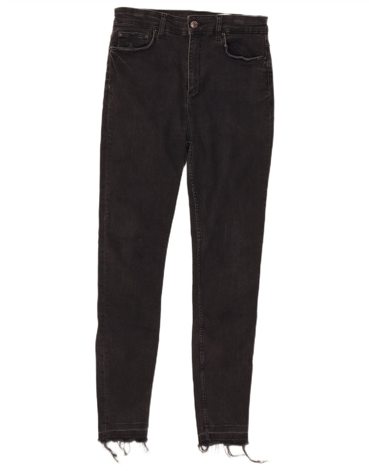 Zara Damen Skinny Jeans EU 40 Medium W30 L28 Schwarz