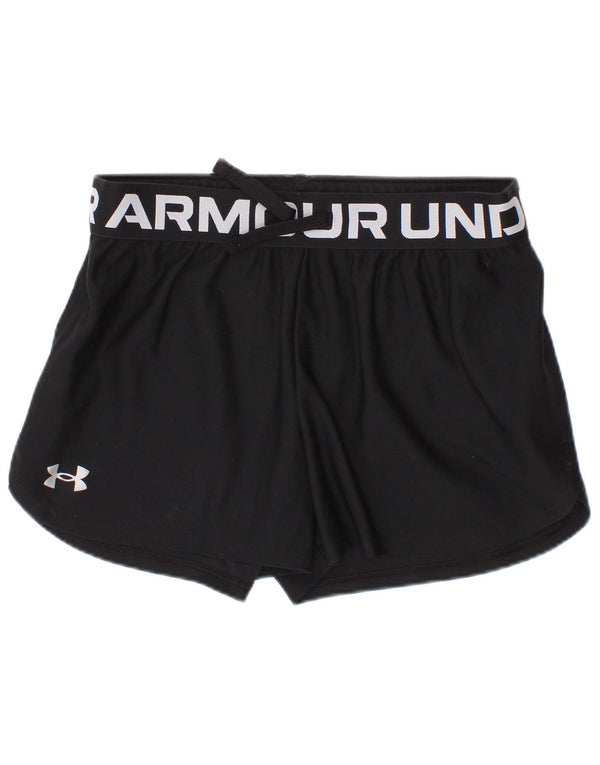 Under Armour Mädchen Heat Gear Graphic Sport Shorts 9–10 Jahre Medium Schwarz